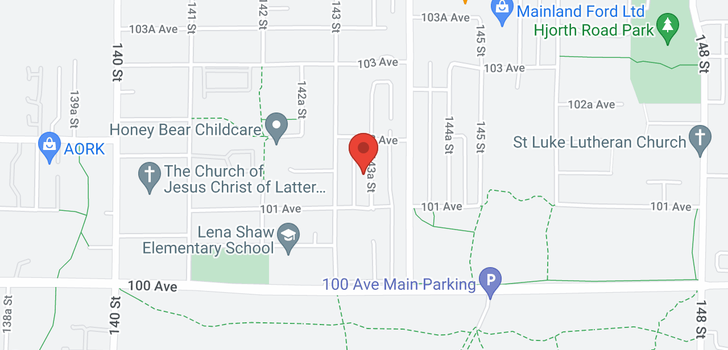map of 10157 143A STREET